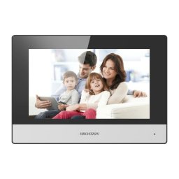 Hikvision IP kaputelefon - DS-KH6320-WTE1 (beltéri, 7" touch, WiFi, PoE)