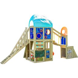 NERF BATTLE FORT kerti játszótér 4,45x1,84 m