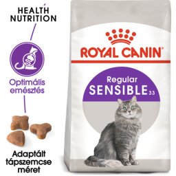 Royal Canin Sensible - Érzékeny emésztésű felnőtt macska száraz táp 400gr