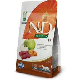 N&D Cat Grain Free szarvashússal, sütőtökkel és almával 300gr