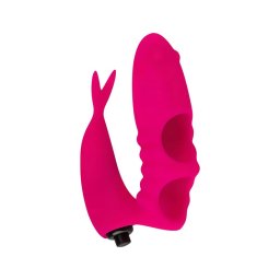 Easytoys Finger - 2in1 ujjvibrátor (pink)
