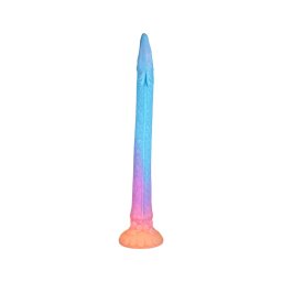 OgazR XXL Eel - foszforeszkáló anál dildó - 47 cm (pink)