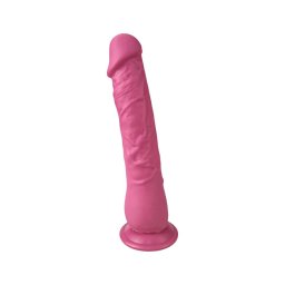 OgazR Optimus - tapadókorongos élethű dildó - 22 cm (pink)