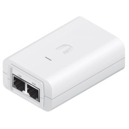 Ubiquiti POE-48 (48V,0.5A,24W) tápkábellel együtt fehér színben
