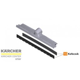 KÄRCHER Padlófejbe kefecsík