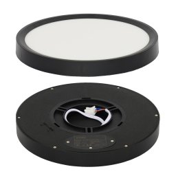 NOMY LED 18W BLACK lámpatest fényhőmérséklet-szabályozással