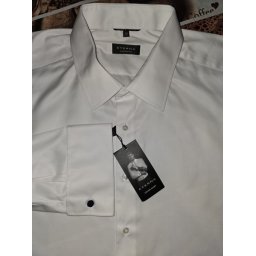Eterna comfort fit fehér mandzsettás ing, 49