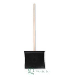 Hólapát muanyag fekete 400 mm+120cm-es fa nyéllel