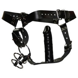 ZADO - br tanga dildval, 3 pniszgyrvel