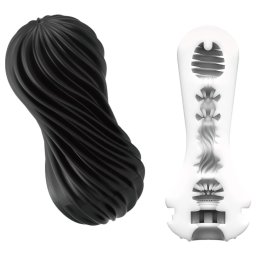TENGA Flex - maszturbtor (fekete)