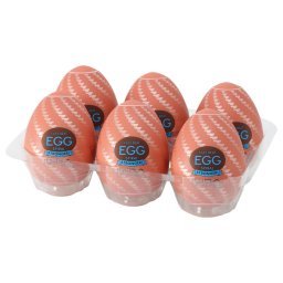 TENGA Egg Spiral Stronger - tojs maszturbtor (6db)