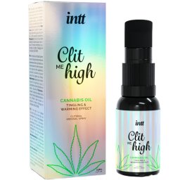 INTT Clit Me High - kannabisz olaj csiklizgatshoz 15 ml