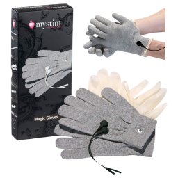 mystim Magic Gloves - elektro keszty (2 db)
