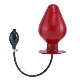 Vortex XL - felfjhat latex anlis dug, 20.5 x 12 cm, piros