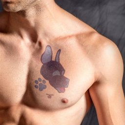 Ephemeral Puppy - ideiglenes tetovls 10x15 cm