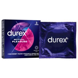 Durex Mutual Pleasure - ksleltet vszer (3 db)