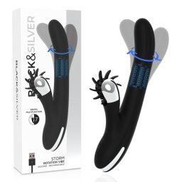 BLACK&SILVER - forg nyuszivibrtor rzki lmnyhez