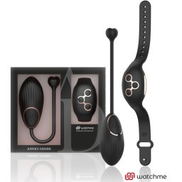 ANNE'S DESIRE - tvirnyts tojs vibrtor fekete/arany