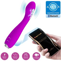 Pretty Love Hector okos elektrostimull vibrtor - lila