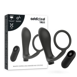 ADDICTED TOYS - fekete, jratlthet pniszgyr tvirnytval