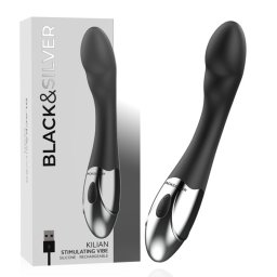 BLACK&SILVER - rzkeltet mini vibrtor