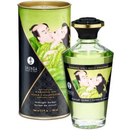 Shunga Intimate Kisses Midnight Sorbet melegt masszzsolaj - 100ml