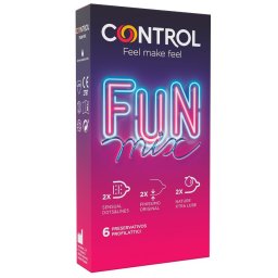 CONTROL - rzki keverk gumi vszer 6 db