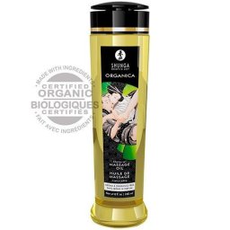 Shunga Organica ehet masszzsolaj - illatmentes, 240ml