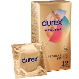 Durex Real Feel - prmium rzki vszer 12 darabos kiszerelsben