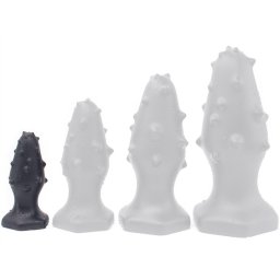 Monster Spike S - prmium szilikon anlis dug, fekete