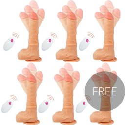 CYBER SILICOCK - tvirnyts relis vibrtor 20,9 cm