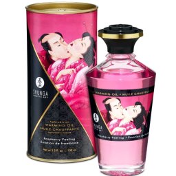 Shunga Intimate Kisses melegt masszzsolaj - mlnaz, 100ml