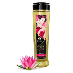 Shunga Amour masszzsolaj - des ltusz illatval, 240ml