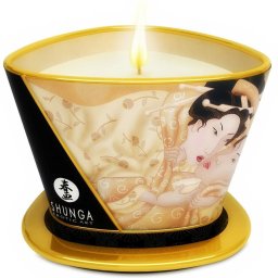 Shunga masszzsgyertya - vanliaillat, 170ml