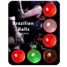 SECRETPLAY - Brazlis skost golyk (6 db)