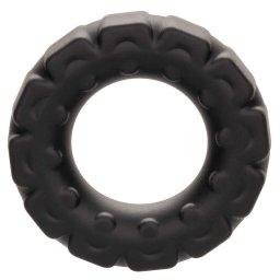 Cockring Alpha Black - prmium pniszgyr 25 mm