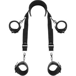 Fetish Submissive - mesteri pozci 4 neoprne bilincsel