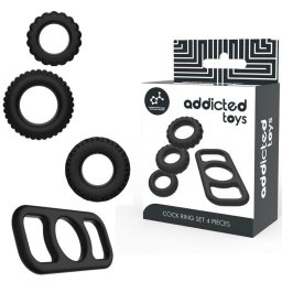 ADDICTED TOYS - prmium pniszgyr szett 4 darabos