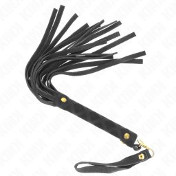 KINK - fekete brsony mini ostor, 30 cm