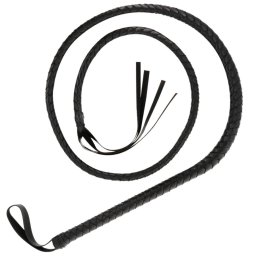 DARKNESS - prmium fekete bondage ostor 210 cm