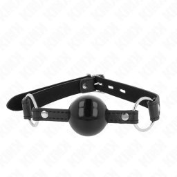 KINK - 4 cm-es TPE labda gtl fekete zrral