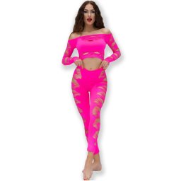 CHILIROSE - rzki fuchsiai top s nadrg szett