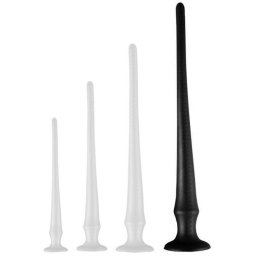 NOIR XL - hossz PVC anl dug kellemes rzsekkel