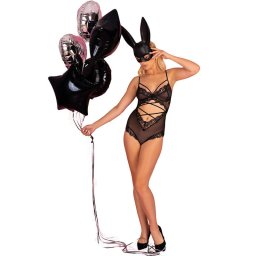 LIVCO CORSETTI FASHION - rzki fekete body ni esszencia