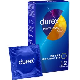 Durex Natural XL - prmium vszer (12 db)