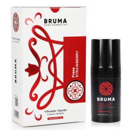 BRUMA - prmium folykony vibrtor, ultra csszs eper 15 ml