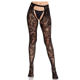 LEG AVENUE - Szexi rzsa csipke harisnyk nyitott httal