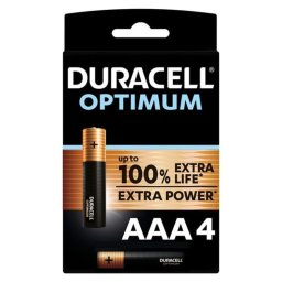 Duracell Optimum 200 - prmium AAA alkli elem csomag 4db