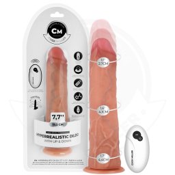 COCK MILLER - hiperrelis dildo tapadkoronggal s tvirnytval