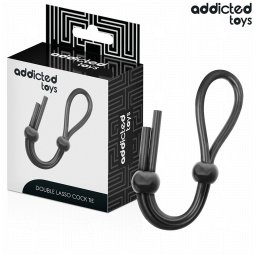ADDICTED TOYS - szilikon hurok a dupla pniszhez